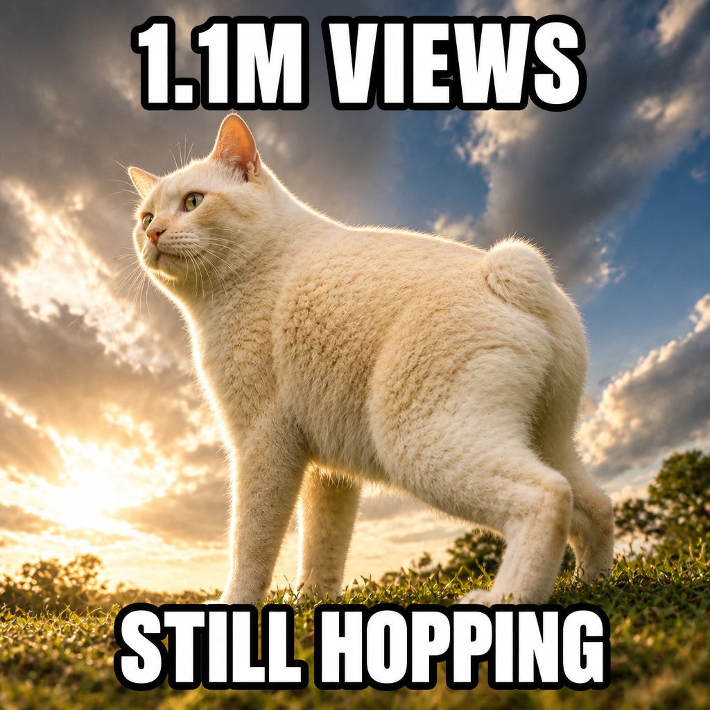 1.1M VIEWS — STILL HOPPING